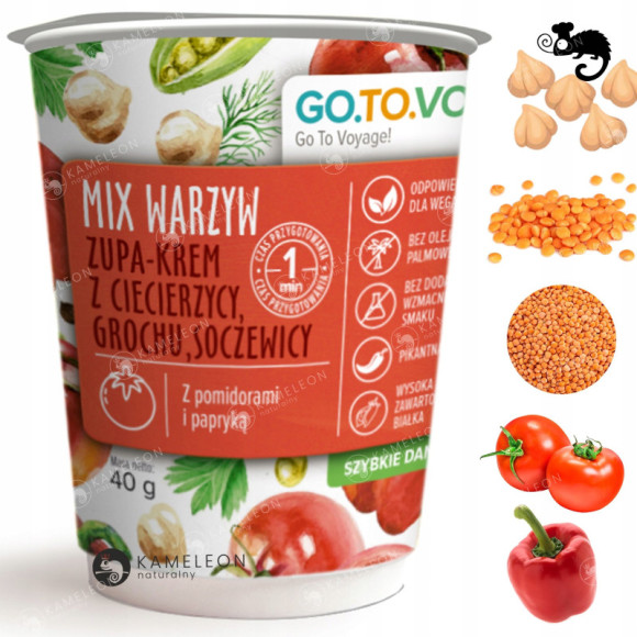 GOTOVO szybkie danie ZUPA MIX WARZYW SOCZEBULLO GROSO + KUKURBUZ MIX 12 DAŃ GOTOVO szybkie danie ZUPA MIX WARZYW SOCZEBULLO GROSO + KUKURBUZ MIX 12 DAŃ