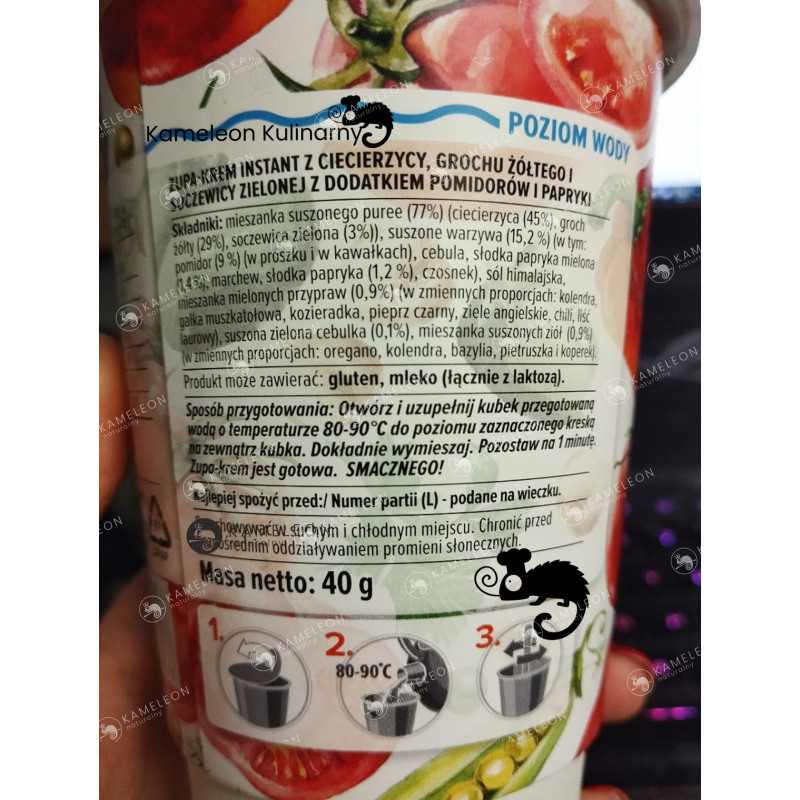 GOTOVO szybkie danie ZUPA MIX WARZYW SOCZEBULLO GROSO + KUKURBUZ MIX 12 DAŃ