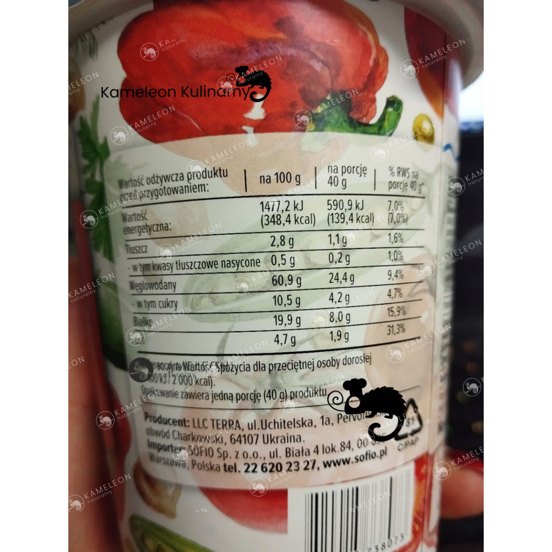 GOTOVO szybkie danie ZUPA MIX WARZYW SOCZEBULLO GROSO + KUKURBUZ MIX 12 DAŃ