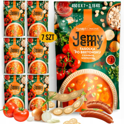 JEMY JEMY FASOLKA PO BRETOŃSKU 7 sztuk