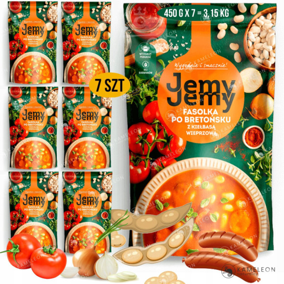 JEMY JEMY FASOLKA PO BRETOŃSKU 7 sztuk JEMY JEMY FASOLKA PO BRETOŃSKU 7 sztuk