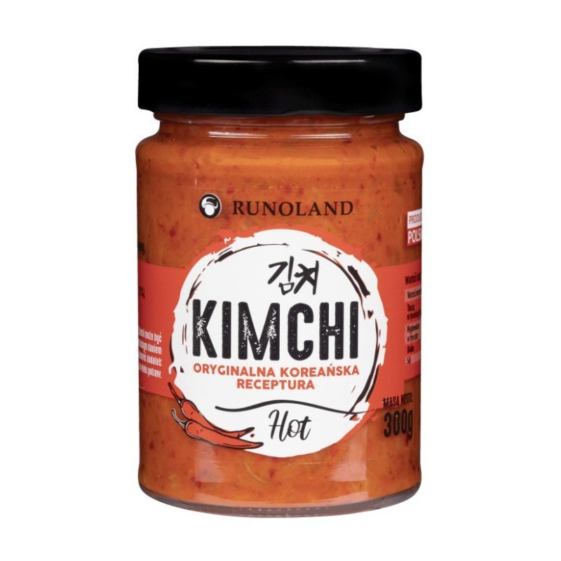 Runoland KIMCHI HOT pekińska kapusta kiszona z przyprawami