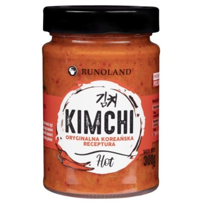 Runoland KIMCHI HOT pekińska kapusta kiszona z przyprawami