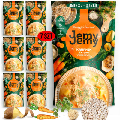 JEMY JEMY KRUPNIK Z MIĘSEM 7szt