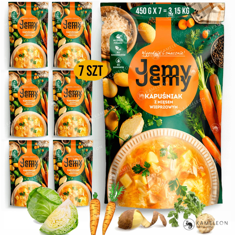 JEMY JEMY KAPUŚNIAK Z MIĘSEM