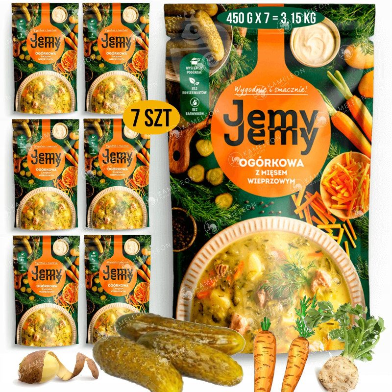 JEMY JEMY ZUPA OGÓRKOWA Z MIĘSEM
