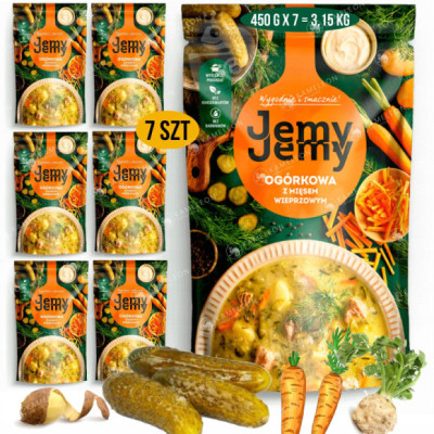 JEMY JEMY ZUPA OGÓRKOWA Z MIĘSEM