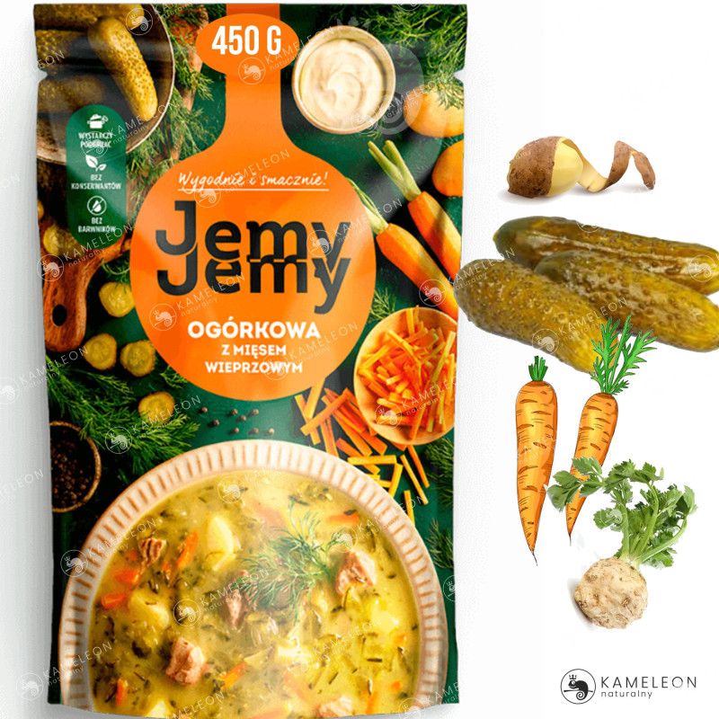 JEMY JEMY ZUPA OGÓRKOWA Z MIĘSEM