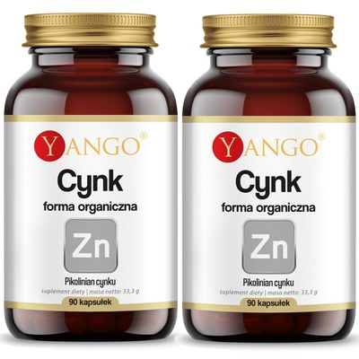 Yango CYNK FORMA ORGANICZNA 90 kapsułek x 2 opakowania