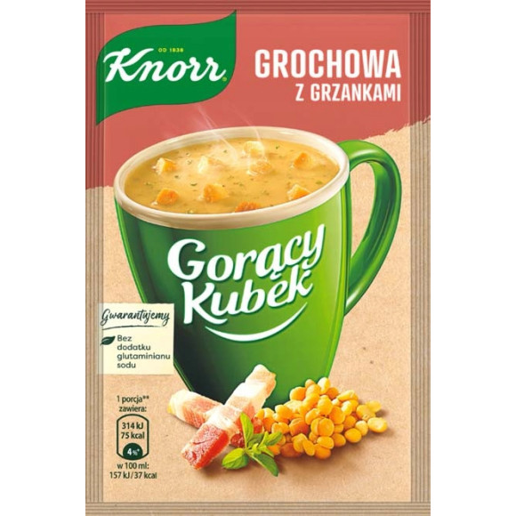 KNORR GORĄCY KUBEK zupa instant ZESTAW MIX RÓŻNYCH SMAKÓW ZUP - 20 sztuk KNORR GORĄCY KUBEK zupa instant ZESTAW MIX RÓŻNYCH SMAKÓW ZUP - 20 sztuk