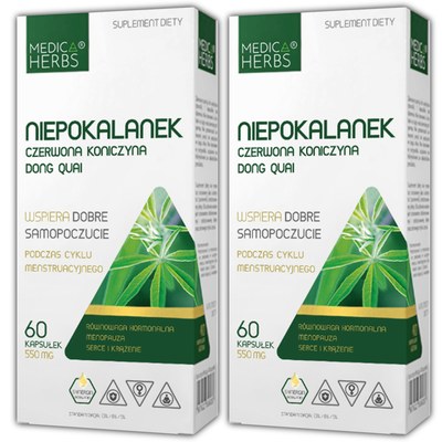 Medica Herbs NIEPOKALANEK CZERWONA KONICZYNA DONG QUAI 60