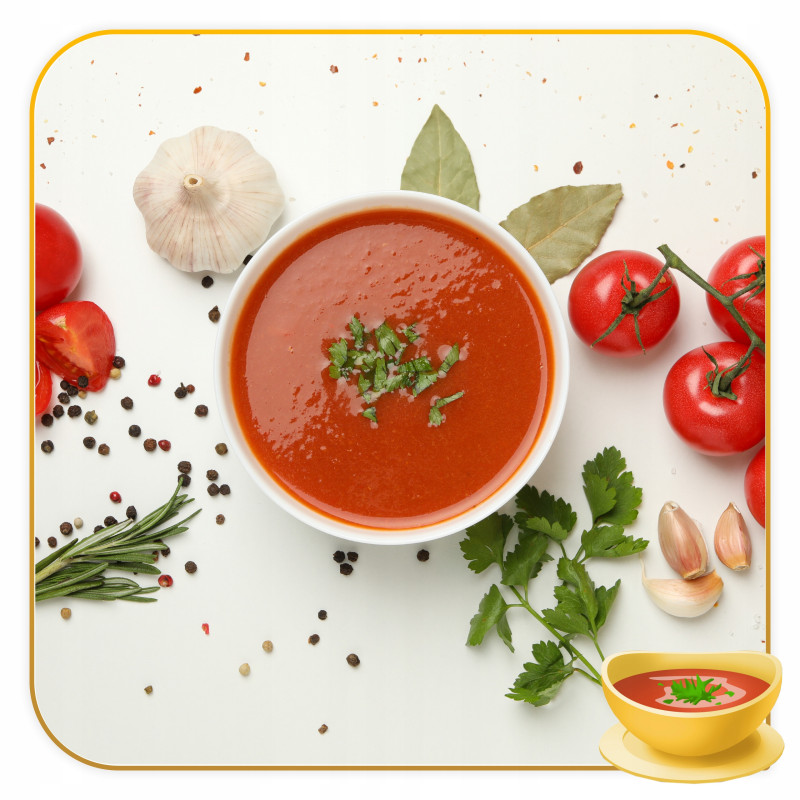 KNORR GORĄCY KUBEK zupa POMIDOROWA Z MAKARONEM Pomidorówka bez glutaminianu