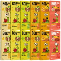 BOB SNAIL PRZEKĄSKA OWOCOWA bez cukru MIX SUPER SMAKÓW 12 x