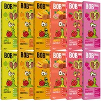 ŚLIMAK BOB SNAIL PRZEKĄSKA bez cukru MIX SMAKÓW 12 SMAKÓW x