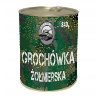 GROCHÓWKA ŻOŁNIERSKA GOTOWE DANIE MIĘSNE W PUSZCE puszka