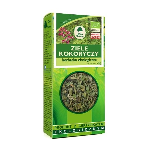 Dary Natury KOKORYCZ ZIELE eko 25g wsparcie CHOLESTEROL