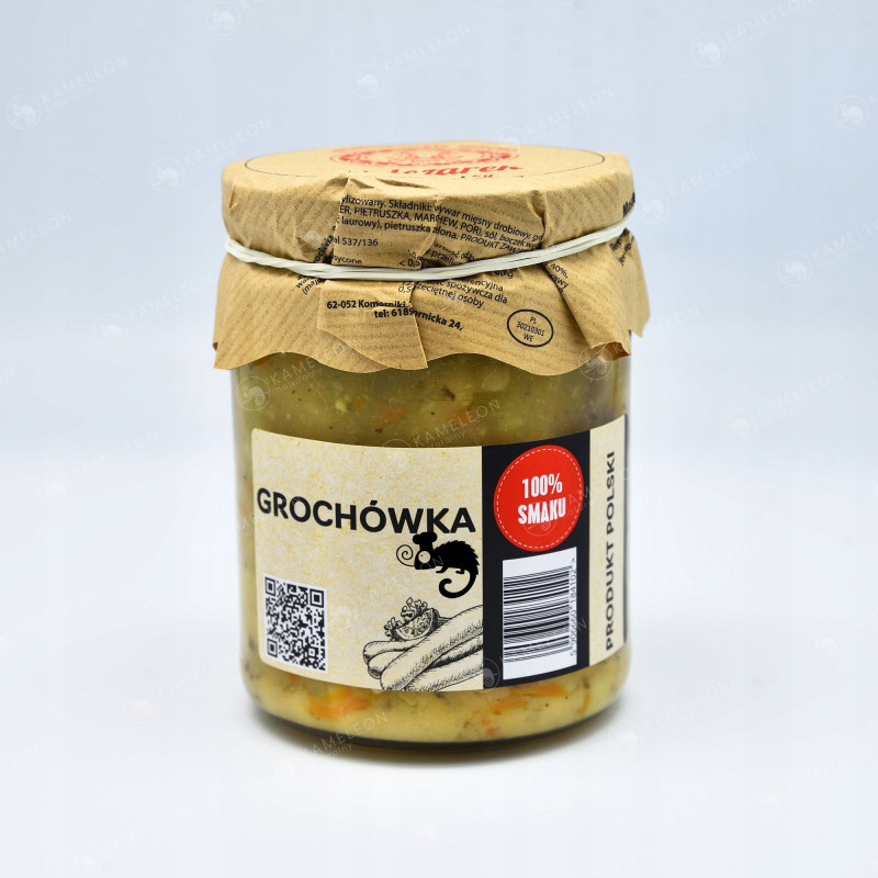 ZUPA GROCHÓWKA GROCHOWA gotowe danie TYLKO PODGRZAĆ 490g 0,49KG MIELCZAREK