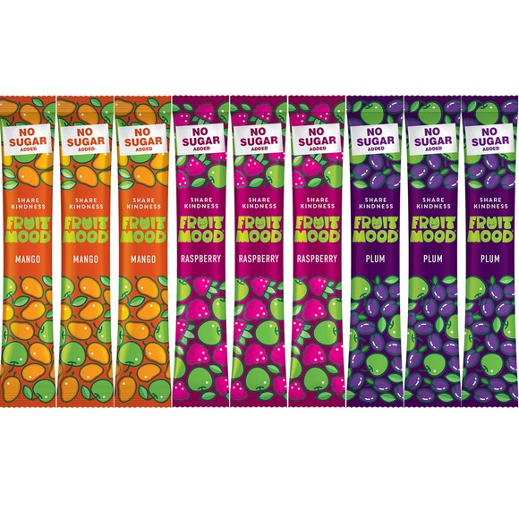 FRUIT MOOD przekąska BEZ DODATKU CUKRU mix smaków MANGO