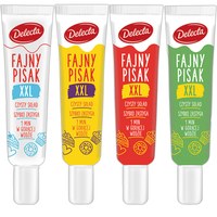 Delecta 4x FAJNY PISAK PISAKI XXL do dekoracji BIAŁY ŻÓŁTY