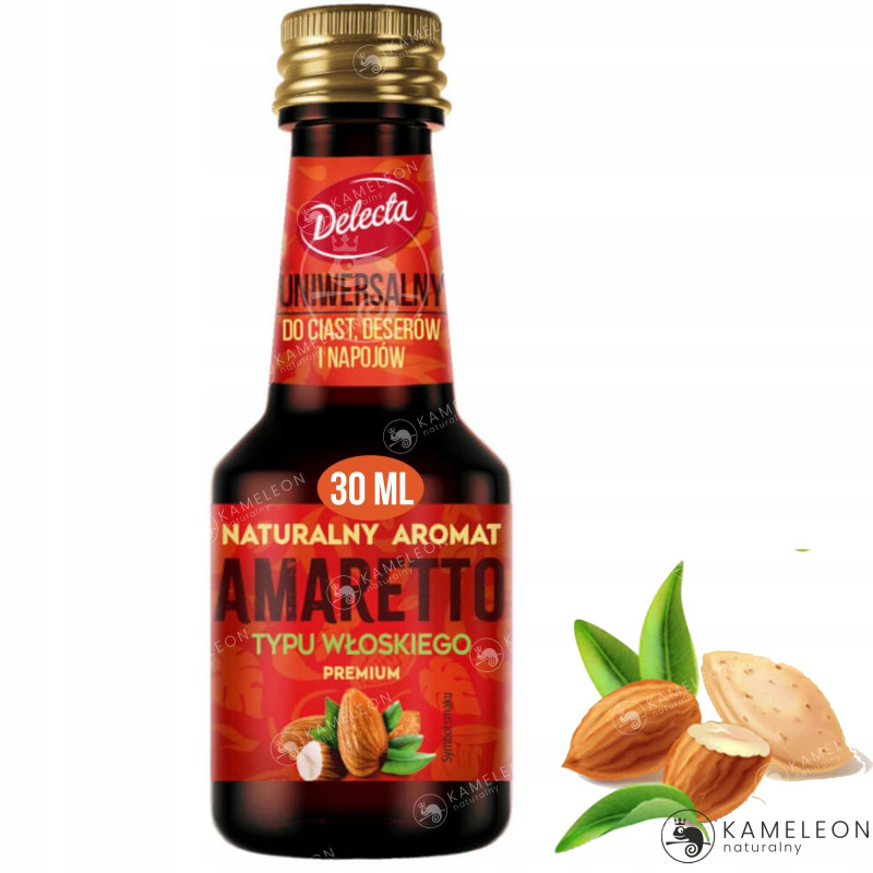 DELECTA AROMAT NATURALNY AMARETTO premium 30ml