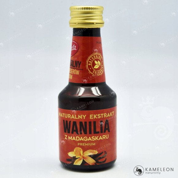 DELECTA Ekstrakt naturalny WANILIA waniliowy 30ml DELECTA Ekstrakt naturalny WANILIA waniliowy 30ml