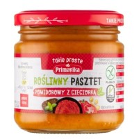 Primavika PASZTET POMIDOROWY Z CIECIORKĄ bez glutenu 160g