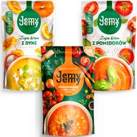 PROFI JEMY KREM Z DYNI KREM Z POMIDORÓW POMIDOROWA ZESTAW