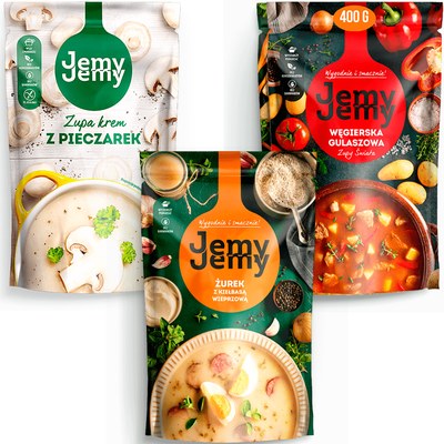 PROFI - JEMY KREM Z PIECZAREK WĘGIERSKA ŻUREK ZESTAW 3SZT