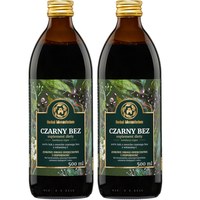 HERBAL SOK z CZARNEGO BZU 500ml wsparcie: DROGI ODDECHOWE