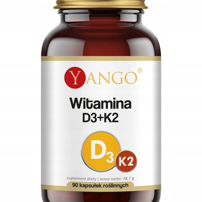 Yango WITAMINA D3 + K2 mk-7 90 kapsułek