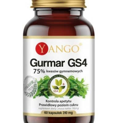 Yango GURMAR GS4 wsparcie KONTROLA APETYTU METABOLIZM 60
