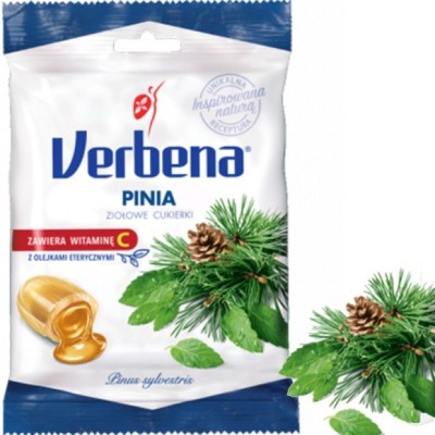 Verbena ZIOŁOWE cukierki PINIA witamina C - 60g