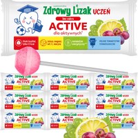 ZDROWY LIZAK BEZ CUKRU UCZEŃ ACTIVE DLA AKTYWNYCH winogrono