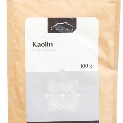 Nanga KAOLIN GLINKA BIAŁA delikatna duża zawartość KRZEMU