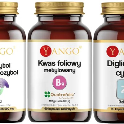 Yango RÓWNOWAGA HORMONALNA WSPARCIE PŁODNOŚCI zestaw