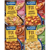 Kucharek FIX mix 4 GARNEK CHŁOPSKI ZAPIEKANKA KURCZAK i