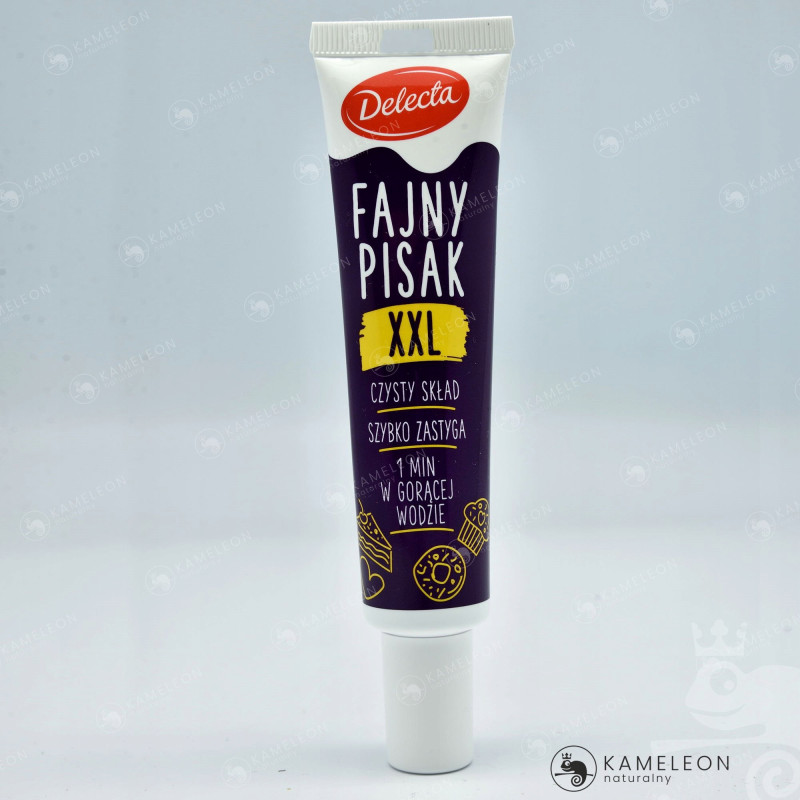 Delecta FAJNY PISAK XXL FIOLETOWY 30g do dekoracji