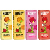 BOB SNAIL JELLY GALARETKA mix smaków MANGO GRUSZKA WIŚNIA