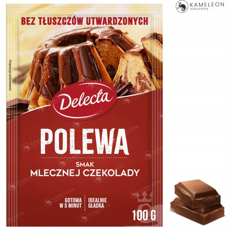 Delecta ZESTAW DO DEKORACJI CIAST FAJNY PISAK x7 FAJNA POLEWA x2 LUKIER x4