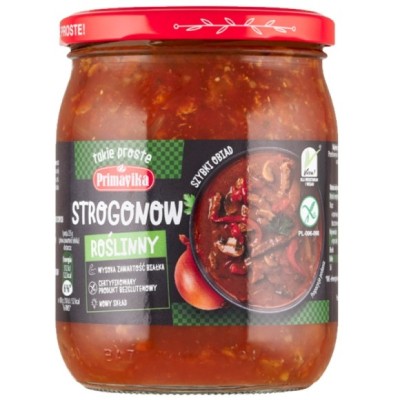 Primavika STROGONOW ROŚLINNY 470g gotowe danie wegańskie