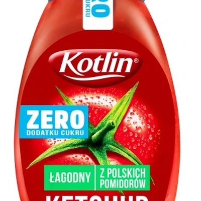 Kotlin KETCHUP ŁAGODNY ZERO dodanego cukru 420G