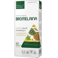 Medica Herbs BROMELAINA 270mg wsparcie KRĄŻENIE ODPORNOŚĆ