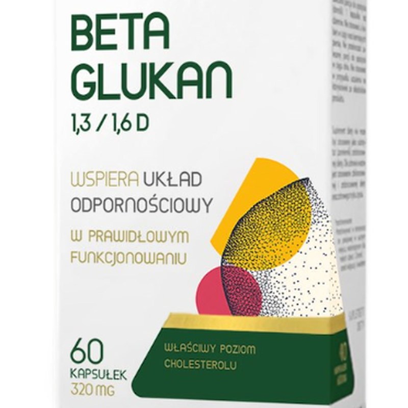 Medica Herbs BETA GLUKAN 1,3/1,6D wsparcie ODPORNOŚĆ 320mg