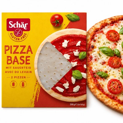 Schar PLACKI PIZZA BASE BEZGLUTENOWA BAZA DO PIZZY 2X150 G