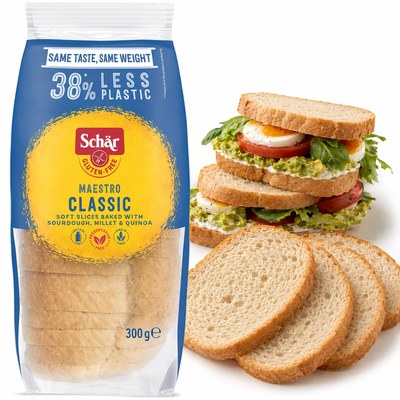 Schar CHLEB BIAŁY MAESTRO CLASSIC BEZGLUTENOWY 300 G