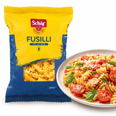 Schar MAKARON PASTA FUSILLII BEZGLUTENOWY ŚWIDERKI 250G