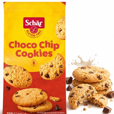Schar CIASTKA CZEKOLADOWE CHOCO CHIP COOKIE BEZGLUTENOWE