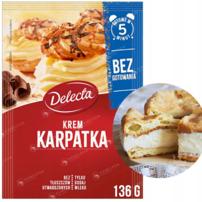 Delecta KREM KARPATKA INSTANT 136g bez gotowania