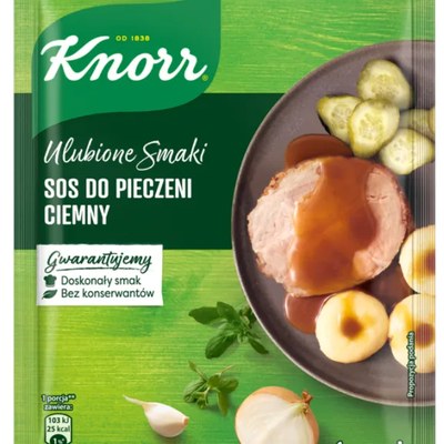 Knorr ULUBIONE SMAKI SOS DO PIECZENI CIEMNY bez