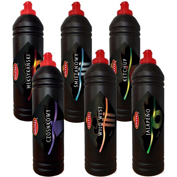 Roleski zestaw MIX SOSÓW PREMIUM ketchup czosnkowy